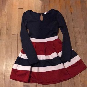 Long sleeve skater dress!